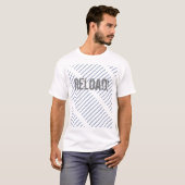 Funky Stijl Reload T-Shirt Top (Voorkant volledig)