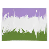 Funky Stijlige ZigZag Abstract Genderqueer Pride V Groot Cadeauzakje (Voorkant)
