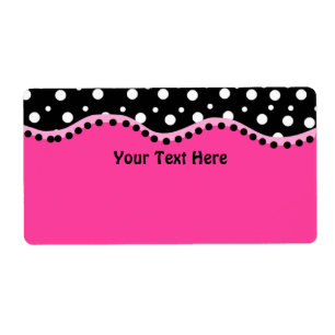 Funky Stippen Avery Label