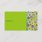 Funky Stippen Green Visitekaartje (Achterkant)