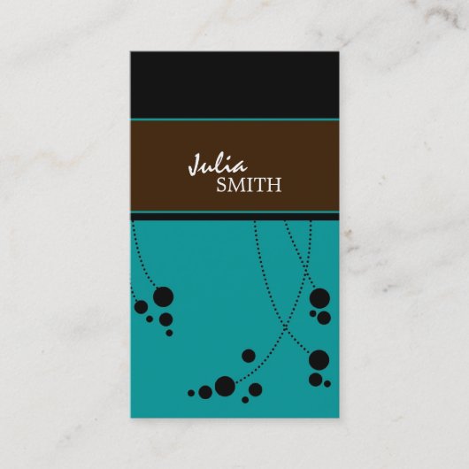 Funky Stippen Visitekaartjes (Voorkant)