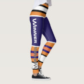 Funky Strepen Lijnen Winner Power Leggings (Rechts)