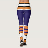Funky Strepen Lijnen Winner Power Leggings (Achterkant)