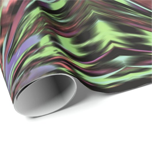 Funky Stretch Patroon Wrapping Papier (Rol Hoek)