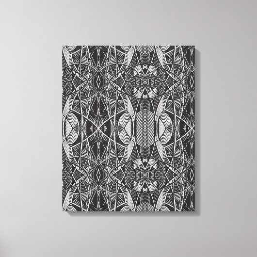 funky Stretched Canvas 9 Afdruk (Voorkant)