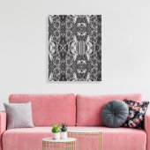 funky Stretched Canvas 9 Afdruk (Insitu (Woonkamer))