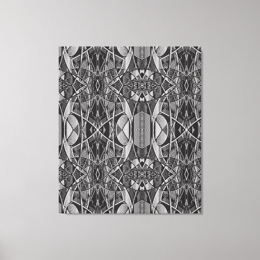 funky Stretched Canvas 9 Afdruk (Voorkant)