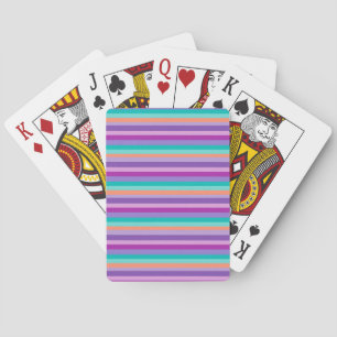 Funky stripes Bicycle® Poker Speelkaarten