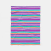 Funky Stripes Paarse mod dekens (Voorkant)