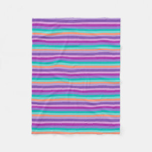 Funky Stripes Paarse mod dekens