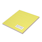 Funky Stylish Lines Stripes Relax Tegeltje (Zijkant)