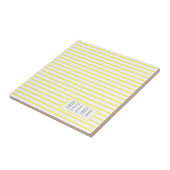 Funky Stylish Lines Stripes Relax Tegeltje (Zijkant)