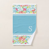 Funky Summer Kleuren Paint Splatter Patroon Custom Bad Handdoek (Handdoek)