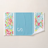 Funky Summer Kleuren Paint Splatter Patroon Custom Bad Handdoek (Handdoek)