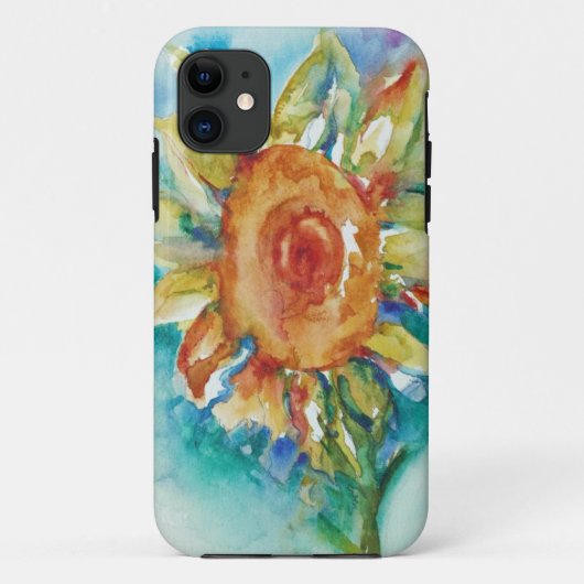 Funky Sunflower Case-Mate iPhone Case (Achterkant)