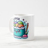 Funky sushi koffiemok (Voorkant links)