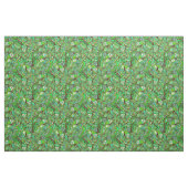 Funky Swirled Abstract Groen Stof (Fat Quarter)
