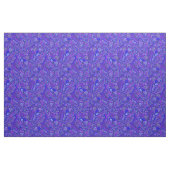 Funky Swirled Abstract Paarse Stof (Fat Quarter)