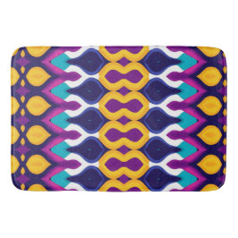 Funky symmetrisch patroon badmat