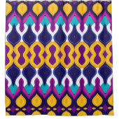 Funky symmetrisch patroon douchegordijn (Voorkant)