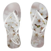 Funky teenslippers bruidsbloemen (Voetbed)