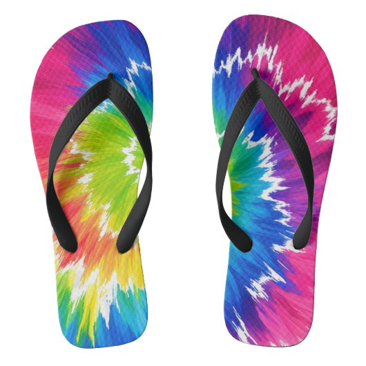Funky Tie Dye Slipper 🌈✨ (Voetbed)