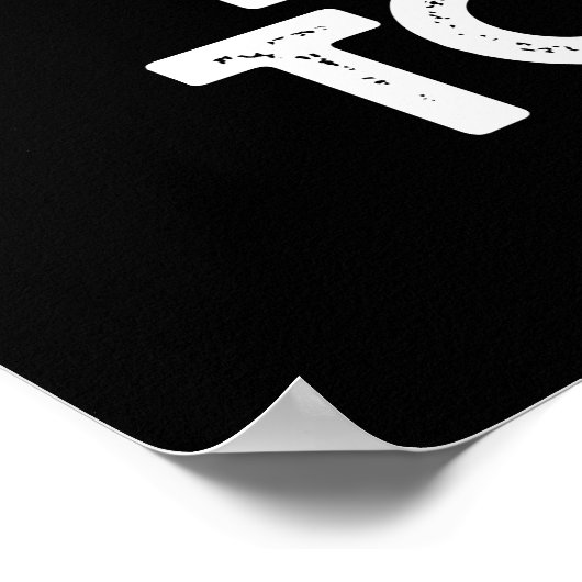 Funky Toe Jam Funny Music Pun Dark BG Poster (Hoek)