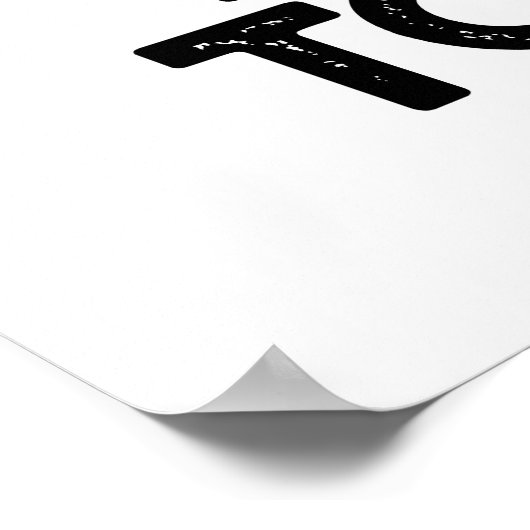 Funky Toe Jam Funny Music Pun Poster (Hoek)