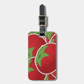 Funky tomato bagagelabel (Voorkant verticaal)