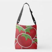 Funky tomato crossbody tas (Voorkant)