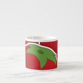 Funky tomato espresso kop (Voorkant)