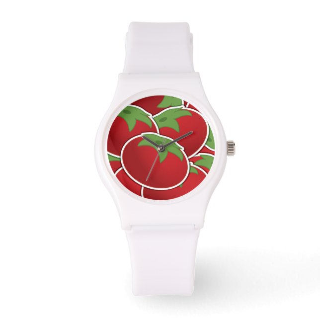 Funky tomato horloge (Voorkant)