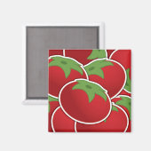 Funky tomato magneet (Voorkant / Achterkant)