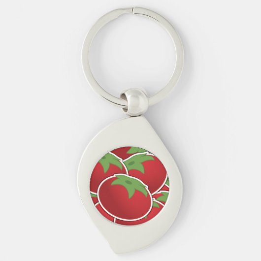 Funky tomato sleutelhanger (Voorkant)
