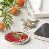 Funky tomato sleutelhanger (Zijkant)
