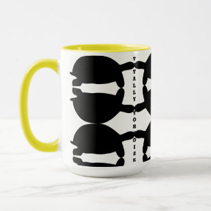 Funky Totally Schildpad Koffie / Thee Mok / Kopje