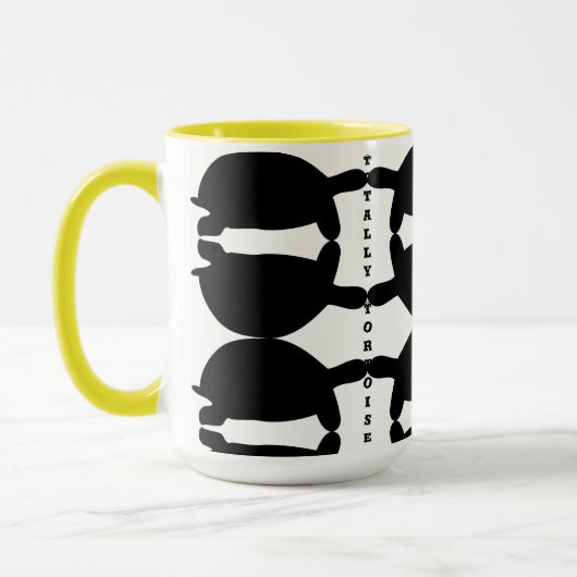 Funky Totally Schildpad Koffie / Thee Mok / Kopje (Links)