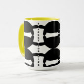 Funky Totally Schildpad Koffie / Thee Mok / Kopje (Voorkant links)