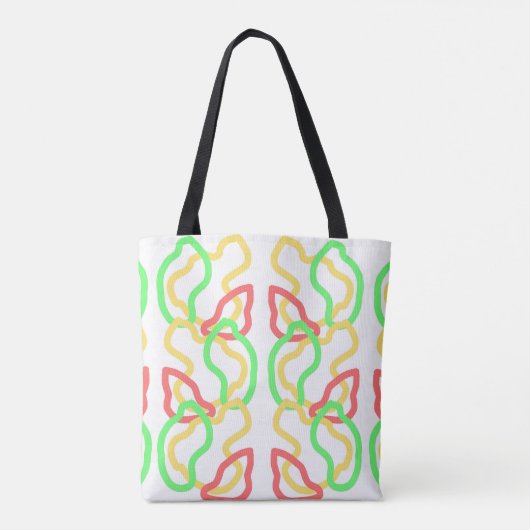 Funky Tote Bag (Achterkant)