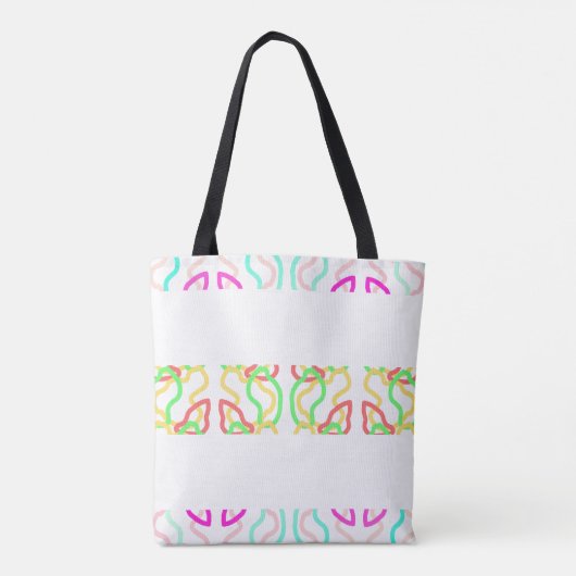 Funky Tote Bag (Achterkant)