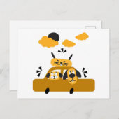 Funky Town Briefkaart (Voorkant / Achterkant)