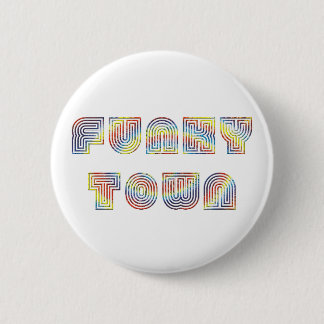 Funky Town Ronde Button 5,7 Cm