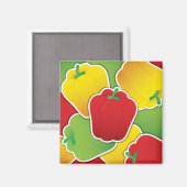 Funky Traffic Light pepers Magneet (Voorkant / Achterkant)