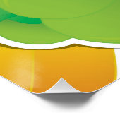 Funky Traffic Light pepers Perfect Poster (Hoek)