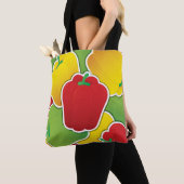 Funky Traffic Light pepers Tote Bag (Dichtbij)