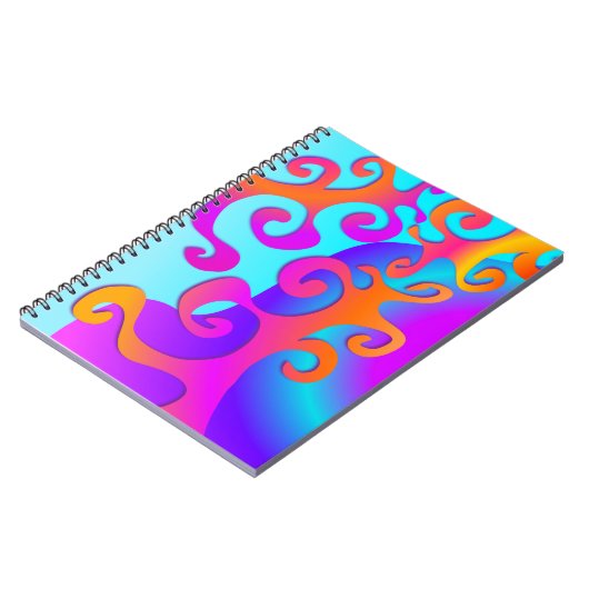 Funky Tree-laptop Notitieboek (Linkerzijde)