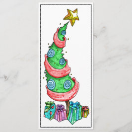 Funky Tree platte kaart