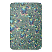 Funky Trippy Eclectic Boho Hippie Abstract Fractal Badmat (Voorkant Verticaal)