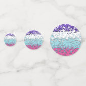 Funky Trippy Ripply Groovy Multiseksuele Pride Vla Confetti (Voorkanten)
