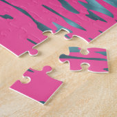 Funky Trippy Ripply Groovy Multiseksuele Pride Vla Legpuzzel (Zijkant)
